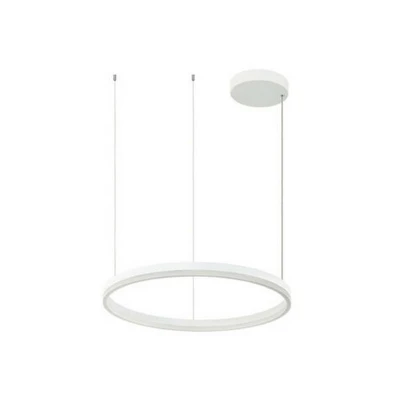 Image of Areos 42W LED Ceiling Pendant Light 3000K Aluminium Recessed Downlight White