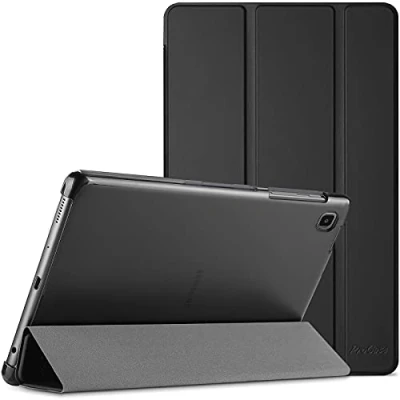Image of ProCase Cover for Samsung Galaxy Tab A7 Lite 8.7 Inch 2021 tablet Model SM T220/T225/T227，Slim Stand Hard Back Shell Protective Case 8.7&quot; Black