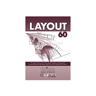 Image of Frisk Layout Paper Pad A3 60gsm, White