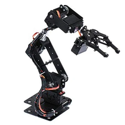 Image of 6DOF Robotic arm Multi Degree of Freedom Robot Steering Gear Grab Maker Education