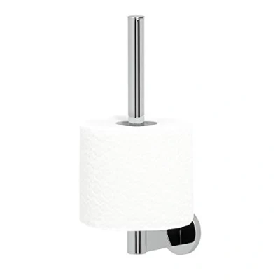 Image of Tiger Noon Spare Toilet Roll Holder, Chrome, 5 x 24.5 9.4 cm