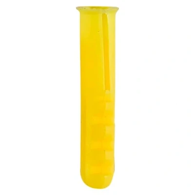 Image of Timco Plastic Plugs Yellow (Size 25mm 50 Pieces)