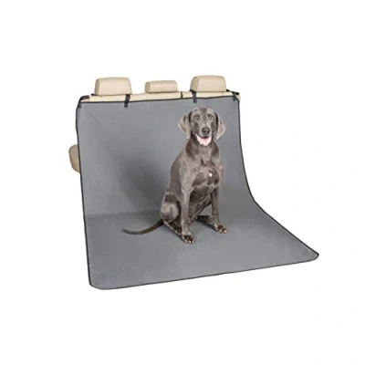 Image of PetSafe Happy Ride Waterproof Cargo Area Cover for Dogs and Pets Fits Cars, Trucks SUVs Protection Grey