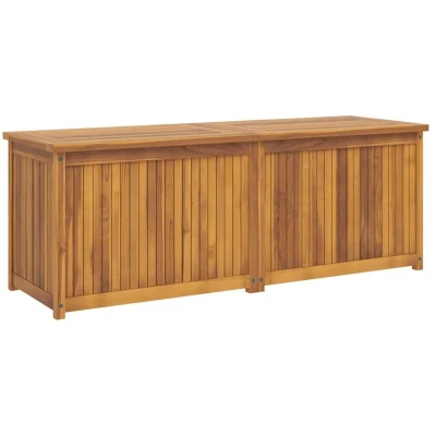 Image of vidaXL Garden Box 150x50x55 cm Solid Wood Teak