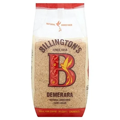 Image of Billington&#039;s Natural Demerara Unrefined Cane Sugar (1Kg) Pack of 2