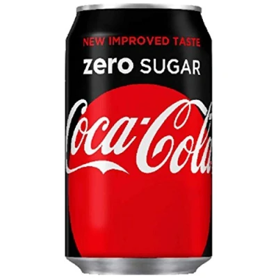 Image of Coca Cola Zero Cans, 330 ml