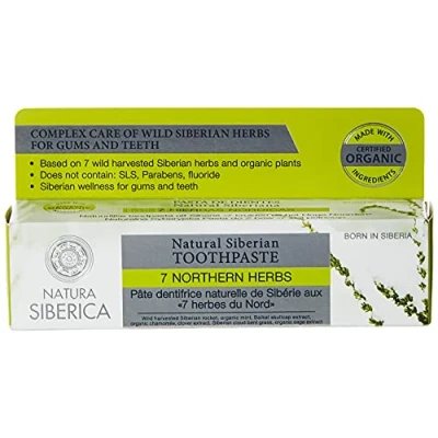 Image of Natura Siberica Natural Siberian Toothpaste 7 Northern Herbs 100g