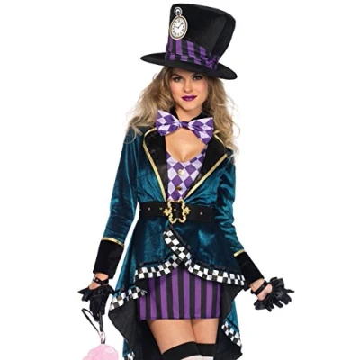 Image of Leg Avenue 8559203101 Delightful Hatter L, L