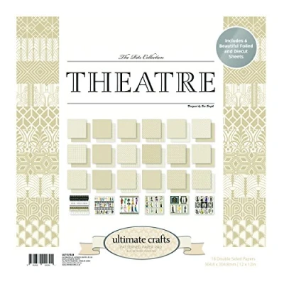 Image of Ultimate Crafts Theatre 12x12 Paper Pad, Multicoloured