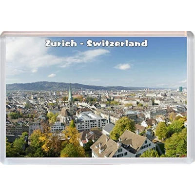 Image of BBSM987 Zurich Switzerland Jumbo Fridge Magnet/Magnets