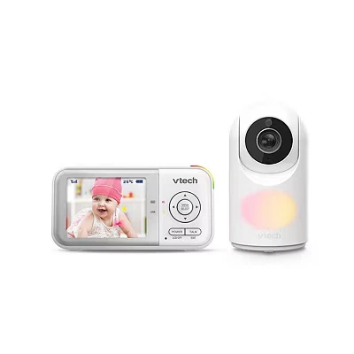 Image of VTECH VM3263 2.8&quot; Pan &amp; Tilt Video Baby Monitor White