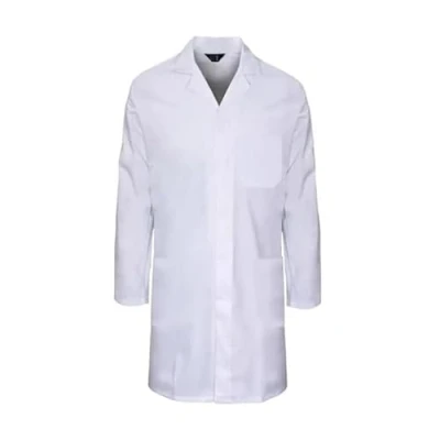Image of IBEX Polycotton Kids Unisex Doctor Lab Coat, Halloween Fancy Dress Costume, Scientist, Professor, White, 29W 8 10 Years