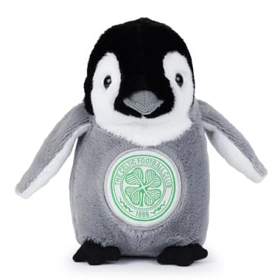 Image of The Gift Scholars Celtic FC 22cm Penguin Plush: Officially Licensed Eco Friendly Football Soft Toy, Ideal Present For Bhoys and Wee Lasses