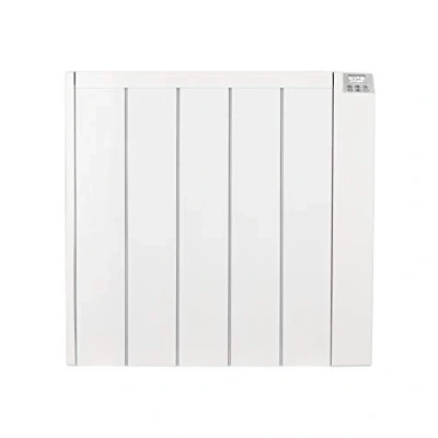 Image of MYLEK Ceramic Panel Heater Radiator Electric with Programmable Digital Timer 1500w Aluminium Wall Mounted Freestanding Slim White, IP24 Splashproof, LOT 20 Eco Design Energy Efficient (1500W)