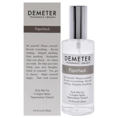 Image of Demeter Paperback for Unisex 4 oz Cologne Spray 120 Milliliters