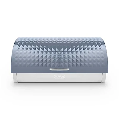 Image of Tower Solitaire Bread Bin Grey