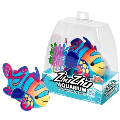 Image of Zhu Pets Aquarium Toy Fish Talulla Interactive, Collectible Pet with Sounds and Movement Electronic Ages 4+