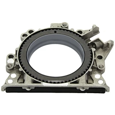 Image of 82035571, CSWSFTSimmerring Crankshaft Seal CORTECO 20035571B with flange, mounting sleeve transmission sided PTFE (polytetrafluoroethylene)