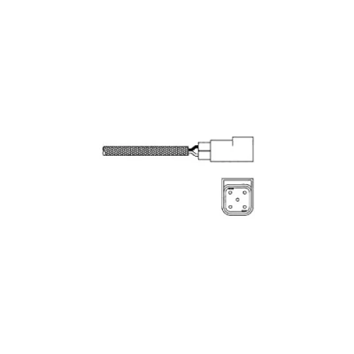 Image of 1001702, 1010006, 1010620, 1013764, 1041245 Lambda sensor DELPHI ES20025 12B1 Planar probe, Heated FORD: Puma Hatchback, Focus 3, 2