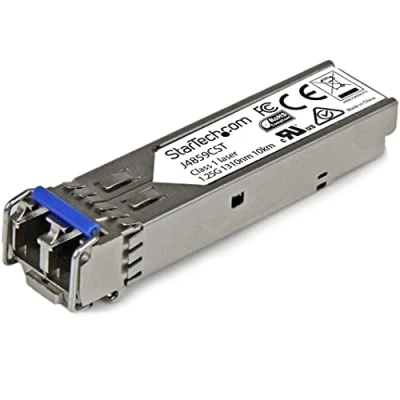 Image of StarTech.com HP J4859C Compatible Gigabit SFP LC Fibre 1000base SX LFP Module Single Mode