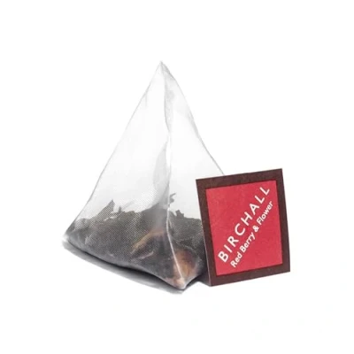 Image of Birchall Tea Bags, Red Berry &amp; Flower Gift, Taste of A Treat for Your Palate, 6 Boxes 15 Plant Based Prism Bags