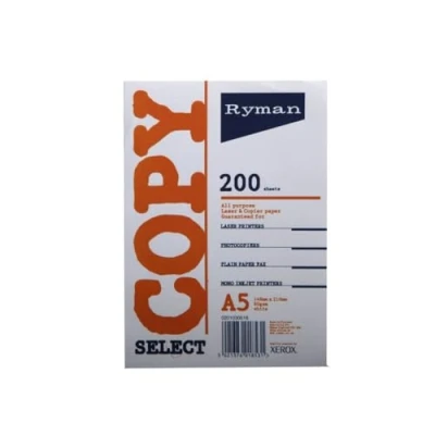 Image of Ryman Select Copy Paper A5 80gsm 200 Sheets