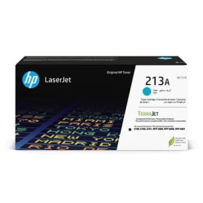 Image of HP 213A Cyan Original LaserJet Toner Cartridge