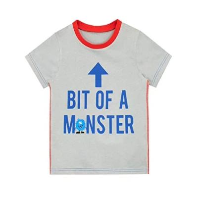Image of Harry Bear Boys T Shirt Monster Grey 2 3 Years