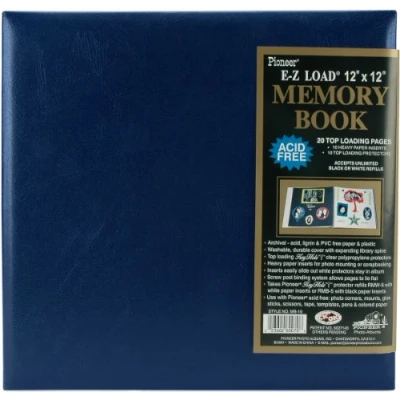Image of Pioneer Leatherette Post Bound Album 12&quot;X12&quot;