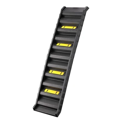 Image of simpa Folding Lightweight Black Plastic Non Slip Portable Dog Pet Ramp