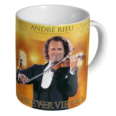 Image of Green Listing LTD Andre Rieu Forever Vienna New Advertising Ceramic 11oz Tea Coffee Mug/Cup