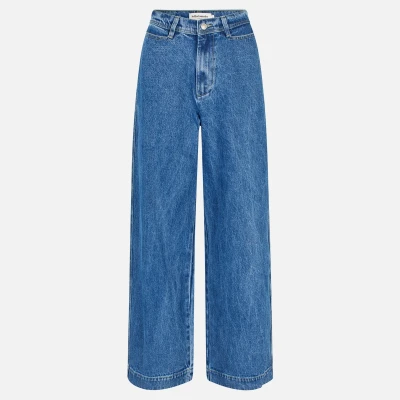 Image of Lollys Laundry Pants Flared Jeans, Women&#039;s, Size: Medium, Blue