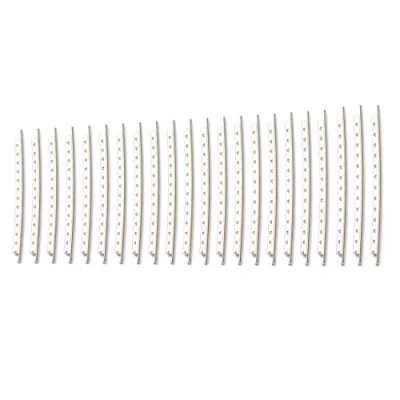 Image of Alnicov Guitar Fretwire,22Pcs Nickel plated Copper 2.2mm Fret Wire Set for Electric Acoustic 22 Frets Fingerboard,Sliver