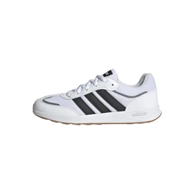 Image of adidas Performance Tensaur Switch Unisex Road running shoes White/black/grey for kids, Size: 3.5, Synthetics/textile