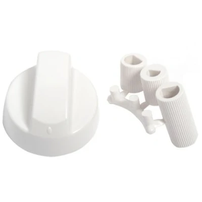 Image of White Control Knob For Universal Cookers Ovens &amp; Hobs