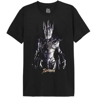 Image of The Lord Of Rings Men&#039;s Melotrmts017 T Shirt, Charcoal, XS
