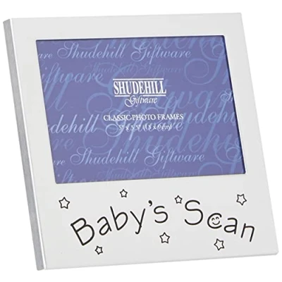 Image of Shudehill 5&quot; x 3&quot; Baby Scan Frame 72220, WHITE