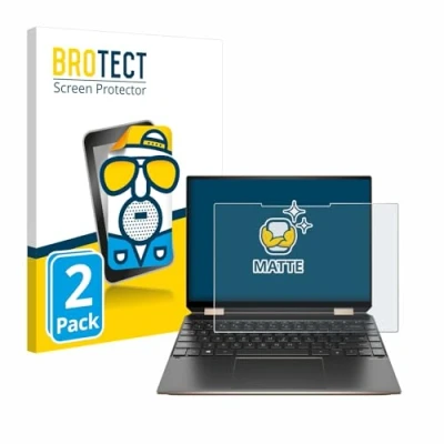 Image of brotect Screen Protector Anti Glare compatible with HP Spectre x360 (14 eX) 2021 (2 Pack) Matte, Fingerprint Protection Film