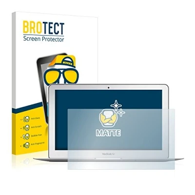 Image of brotect Screen Protector Anti Glare compatible with Apple MacBook Air 11&quot; (Early 2014) (2 Pack) Matte, Protection Film