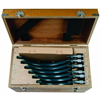 Image of Mitutoyo 103 906 Outside Micrometer Economy Design Set 6 12