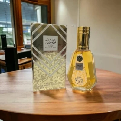Image of Bint Hooran 50ml Perfume Spray oriental, sensual, feminine fragrance with floral, fruity notes Hafsa Arabian Fragrances Ltd