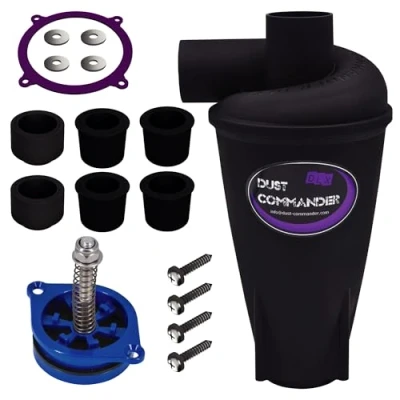 Image of DUST COMMANDER DLX DIY BUNDLE Deluxe Cyclonic Filter + SP Crush Valve