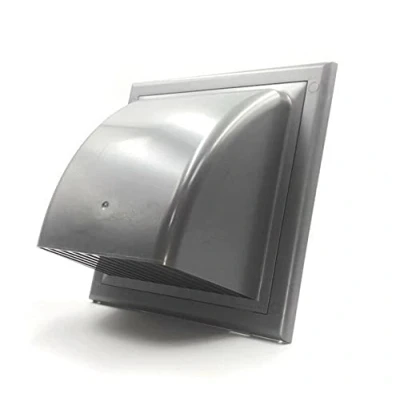 Image of Prostko Graphite Duct Gravity Flap 190mm x / 125mm Cowl Air Vent Grille.