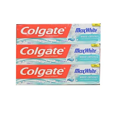Image of Colgate Max White New with More Crystals 100ml, Pack of 6