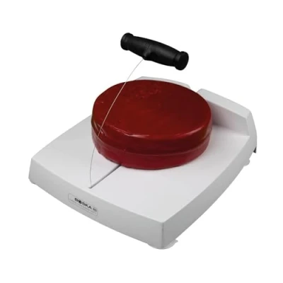 Image of Boska Cheese Commander Pro+ Wire Cutter with Handle Professional Slicer for Block 6 Wires Included