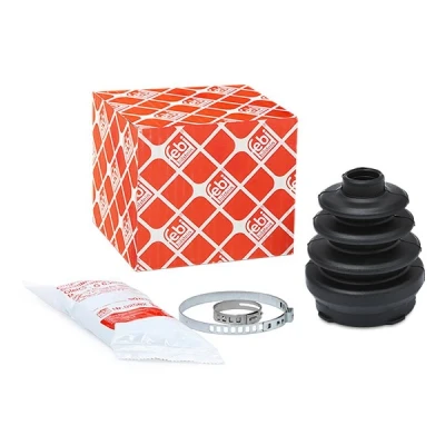 Image of 46307644, 46308036, 46308036S1, 7746232S CV Boot FEBI BILSTEIN 12806 Rubber FIAT: Panda II Hatchback, 500 Multipla, PORSCHE: 911 Coupe