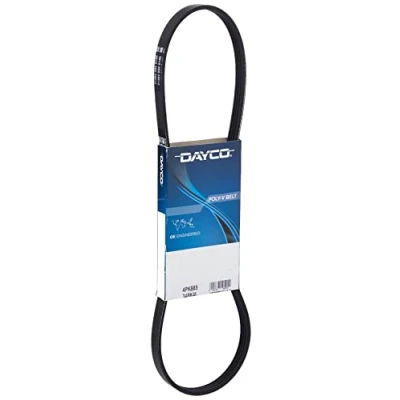 Image of 82007330 V ribbed belt DAYCO 4PK885 885,0mm 4 MAZDA: MX 5 2, I, 323 F 6, SUBARU: LEGACY 3, 1, VOLVO: 340 360 Hatchback