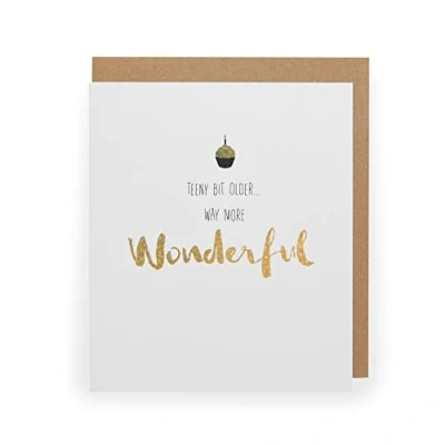 Image of UK Greetings Kindred Way More Wonderful Birthday Card