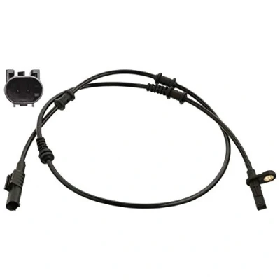 Image of 2465402510, 2465403215, A2465402510, A2465403215 ABS Sensor FEBI BILSTEIN 106704 Front Axle Left, Right 922mm MERCEDES BENZ: A Class, GLA