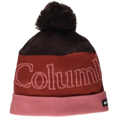 Image of Columbia Unisex Polar Powder 2 Beanie, Black/Dark Stone/Sunstone, O/S